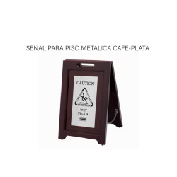 SEÑAL PARA PISO METALICA...