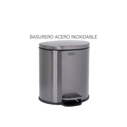 BASURERO ACERO INOXIDABLE