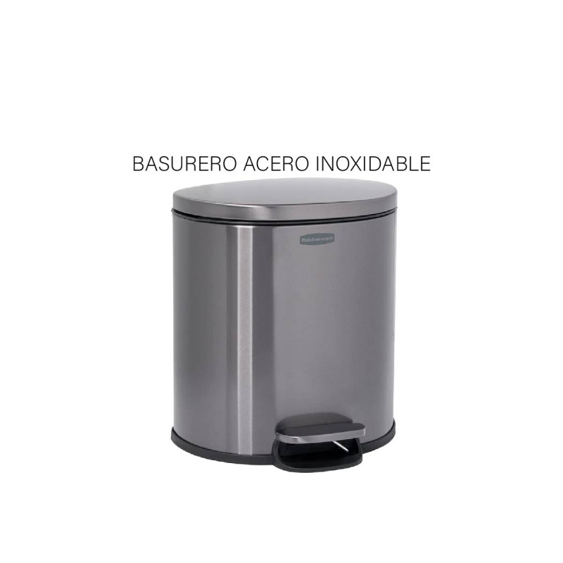 BASURERO ACERO INOXIDABLE