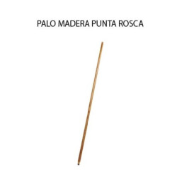 PALO MADERA PUNTA ROSCA