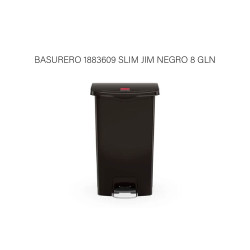 BASURERO SLIM JIM NEGRO 8 GL