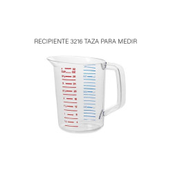 RECIPIENTE TAZA PARA MEDIR