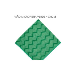 PAÑO MICROFIBRA VERDE 41X41CM