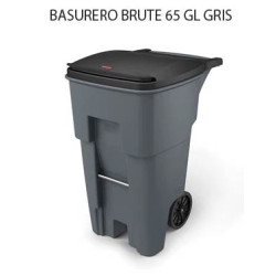 BASURERO BRUTE 65 GL GRIS
