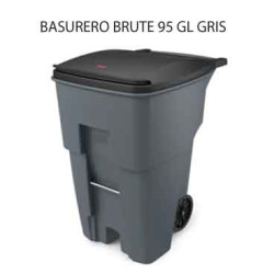 BASURERO BRUTE 95 GL GRIS
