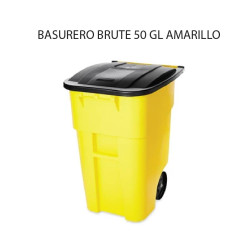 BASURERO BRUTE 50 GL AMARILLO