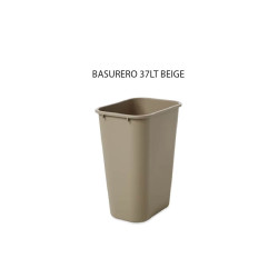 BASURERO 37LT BEIGE